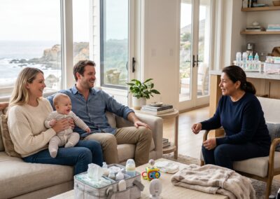 PART-TIME POSITION: PT Nanny Needed for 8-week-old Baby In Malibu!